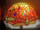 Tiffany Style Stained Glass Dragonfly Lamp Shade