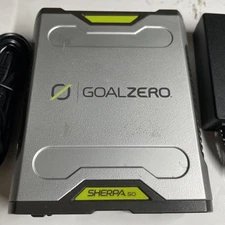 GOAL ZERO GOALZERO SHERPA 50 PORTABLE POWER PACK W/ POWER ADAPTER