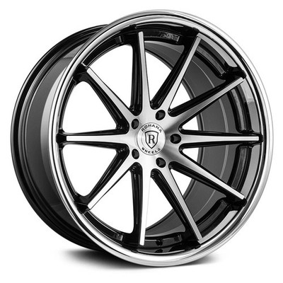 Rohana RFC10 Wheel 20x10 (45, 5x112, 66.56) Black Single Rim