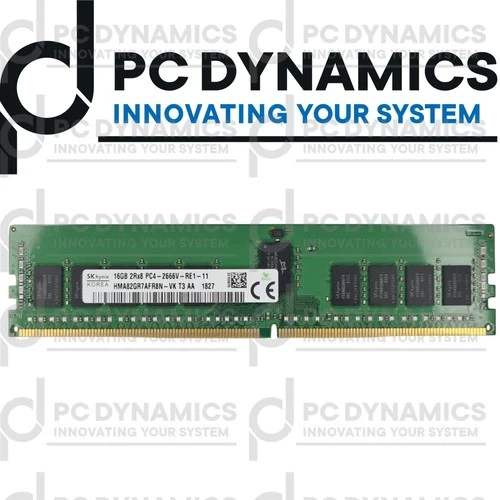 HMA82GR7AFR8N-VK - SK Hynix 16 GB DDR4- 2666 RDIMM PC4-21300V-R 2Rx8 RAM server