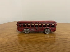 AC Williams Cast Iron Toy Bus Twin Coach OA-12