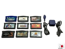 Lot of 10 Nintendo Game Boy Advance GBA Pokemon Sapphire FF AGB-005 etc (E376)J