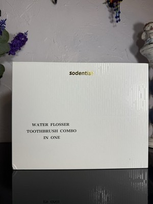 Sodentist Water Flosser toothbrush combo in one New In The Box