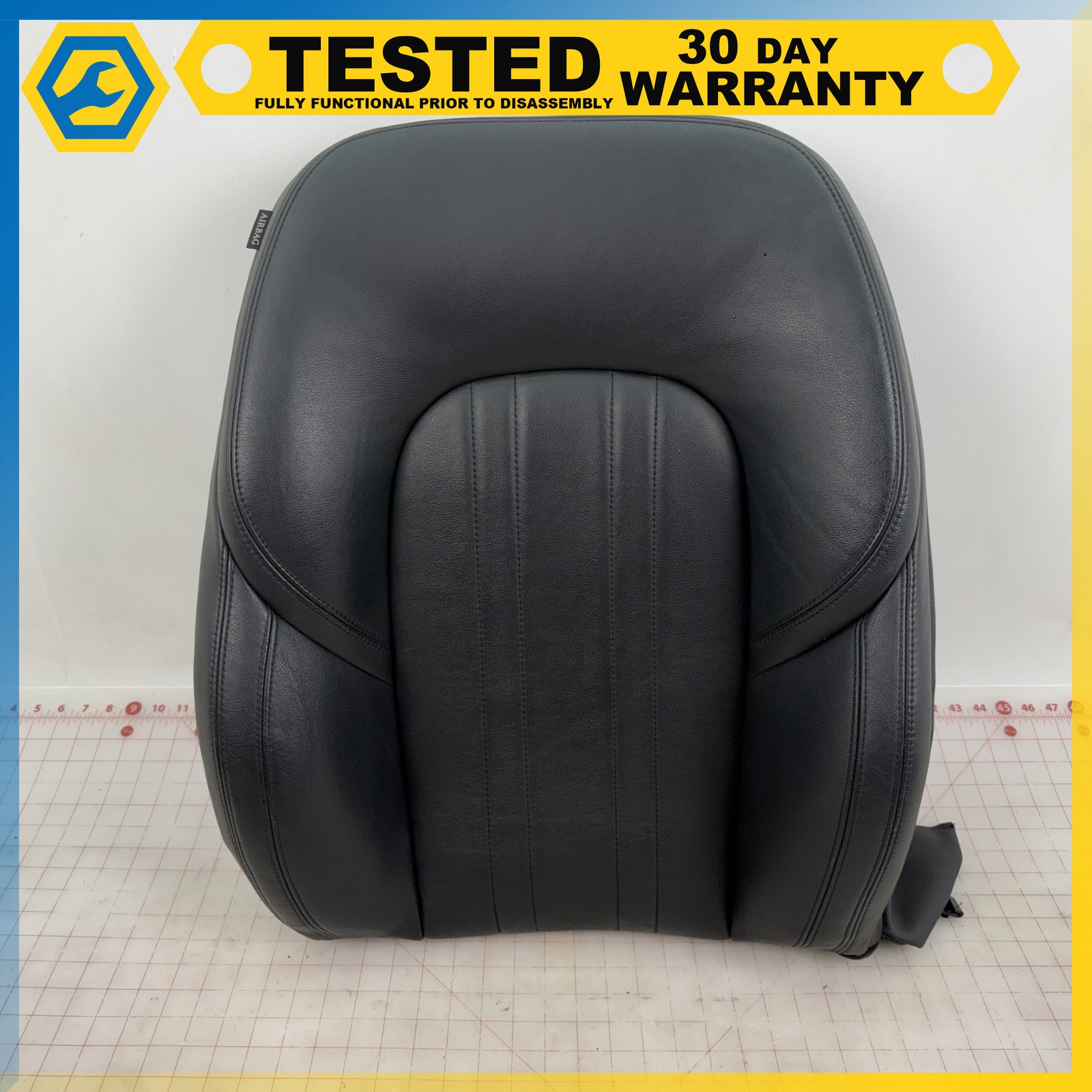 14-16 MASERATI GHIBLI FRONT RIGHT PASSENGER SIDE TOP UPPER SEAT CUSHION OEM