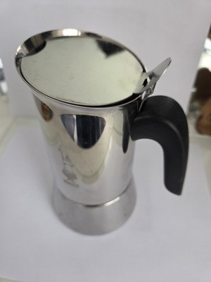 Bialetti New Venus Espressokocher Edelstahl 6 Tassen Mokka Maker Bereiter 235 ml