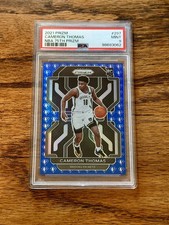 2021-22 Panini Prizm - PSA 9 Cameron Thomas #297 Nba 75th Anniversary Prizm (RC)