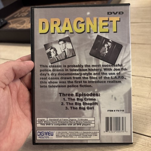 Dragnet Vol. 3 - 3 Episodes Jack Webb - Picture 2 of 3