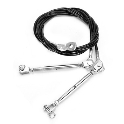 Limb Risers Kit Hood Protective Sub Line Branches IronStainless Steel Fit HOT