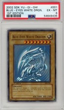 Yu-Gi-Oh Blue-Eyes White Dragon Starter Deck Kaiba 1st Edition SDK-001 PSA 6