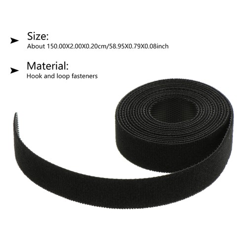 6 Rolls fastening cable straps Practical Hook and Loop Cable Straps - 第 8/12 張圖片