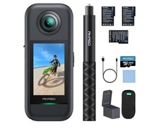Akaso 360 Action Camera Weatherproof 5.7K Video Ai Tracking Invisible Stick 128G
