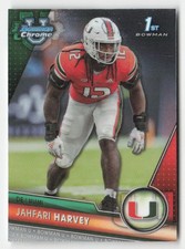 2023 Bowman University Chrome #25 Jahfari Harvey