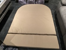 Caravan Island Bed Mattress & Extension Cushion 