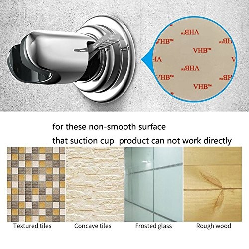 Suction Cup Double Sided Adhesive Pad 8PACK Mount 6CM and 8CM, Transparent - Picture 3 of 8