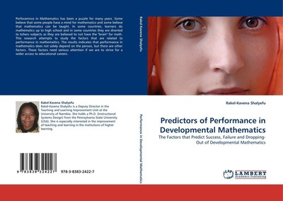 Predictors of Performance in Developmental Mathematics Rakel-Kavena Shalyefu