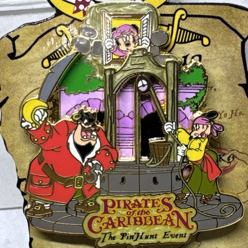 DLP -The Pin'Hunt Event- Pirates of the Caribbean- Big Pete at the Waterhole Pin