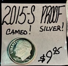 2015-S 90% Silver Roosevelt Dime! Deep Cameo Gem Proof! ENN Coins