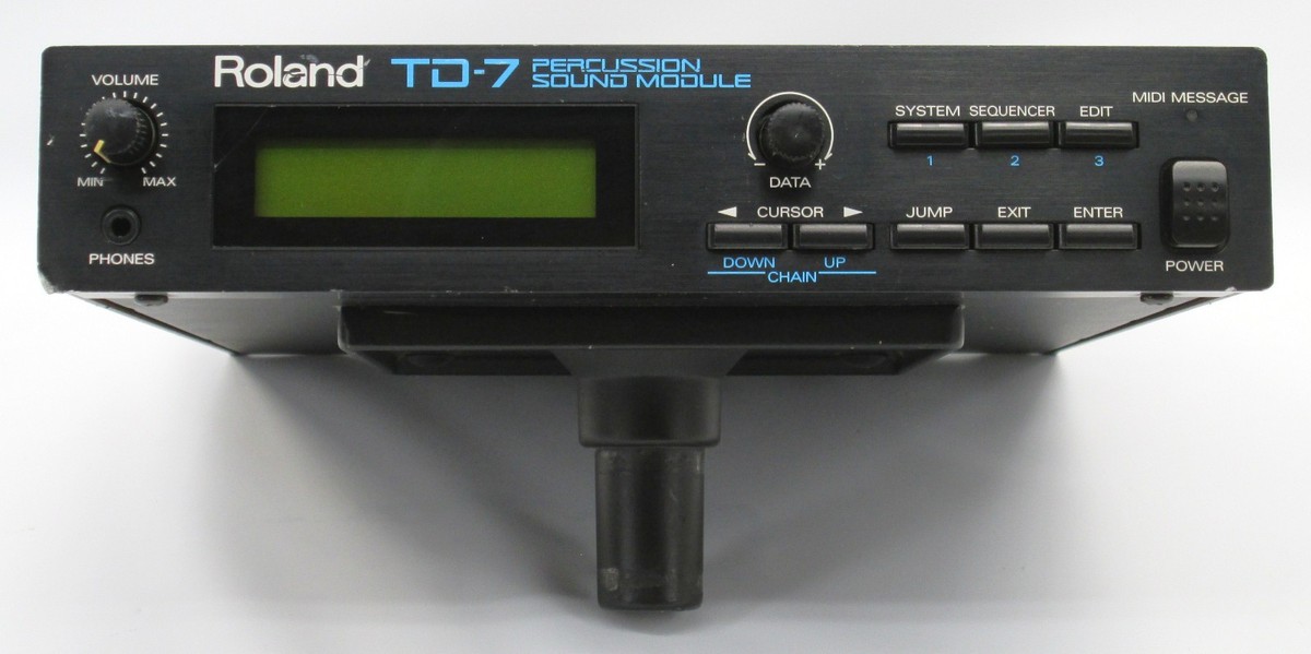 Roland TD-7 パーカッションサウンドモジュール　ジャンク Roland TD-7 パーカッションサウンドモジュール ジャンク Roland
