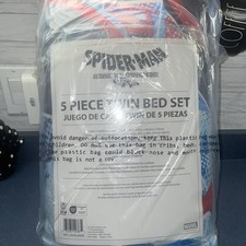 Spider-Man "Across the Spider-Verse Kids Bed Set 5piece Twin