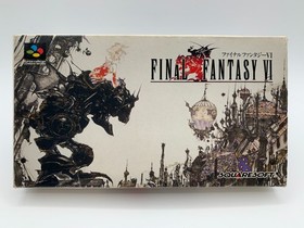 FINAL FANTASY VI 6 Super Famicom With Box & Manual US Seller SFC1099
