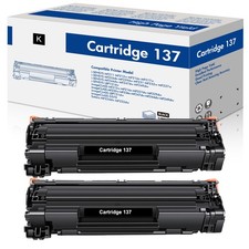 2 Pack CRG 137 Toner Cartridge For Canon 137 ImageClass MF227dw MF212w MF231