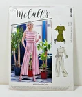McCall's Romper, Jumpsuit, Belt Uncut Pattern M8119 F5 Misses' Sizes 16-24 B12