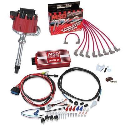 MSD 8362 Street Fire Fits Chevy HEI Distrib. Ignition Kit, 6201/31199