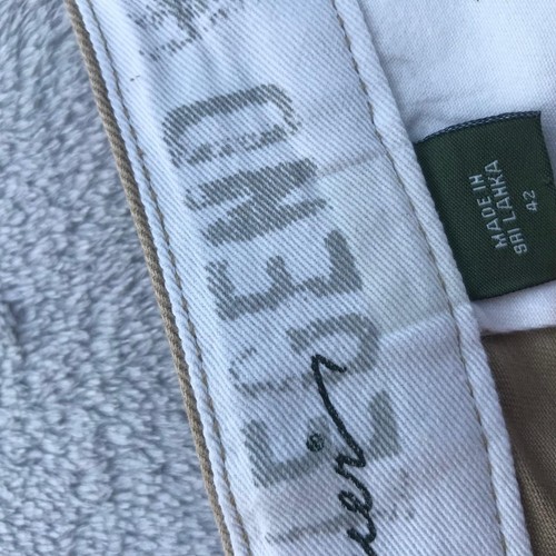 Eddie Bauer Shorts Khaki Beige Chino Men 42 Outdoor Hiking Legend Wash Pockets - Picture 4 of 10