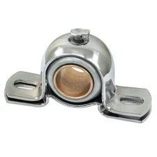 Empi 17-2803 Chrome Steering Shaft Bearing With Bushing For 3/4" Diameter Shafts