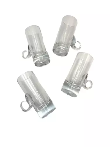 Vintage Lenox Hand Blown Lead Crystal Irish Coffee Glasses - Set Of 4