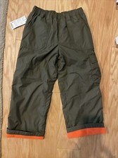 Youth Girls Boys Sz 6 Ski Snowboard Snow Pant - Utility Pants Lined Fleece