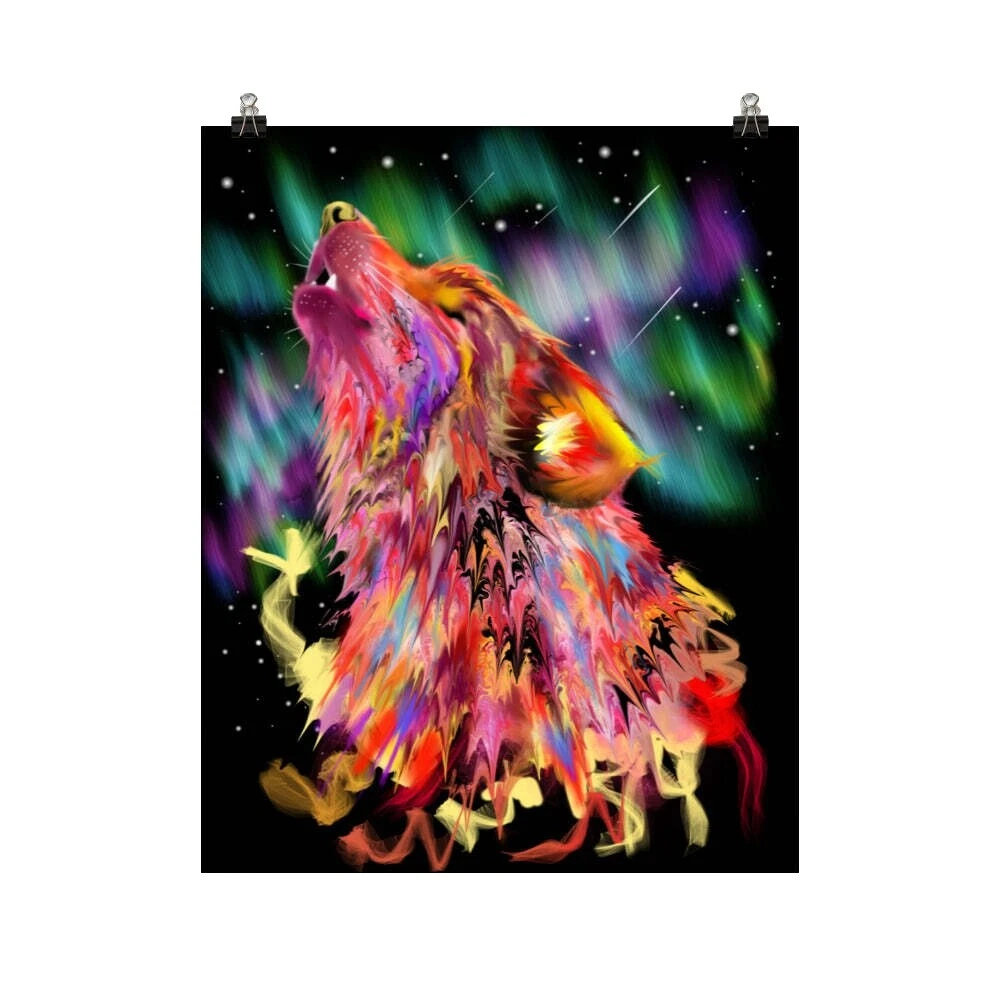 Impresiones artísticas surrealismo psicodélico