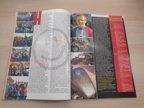 Back Street Heroes Issue 142 Feb 1996 International Custom Motorcycle Magazine - Picture 5 of 6