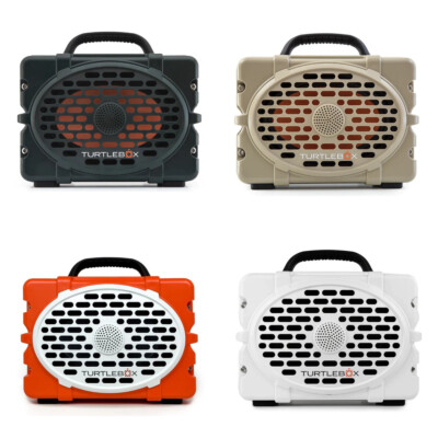 Turtlebox Gen 3 Portable Waterproof Speaker Gray TB‑G3‑GRAY‑DLR‑2
