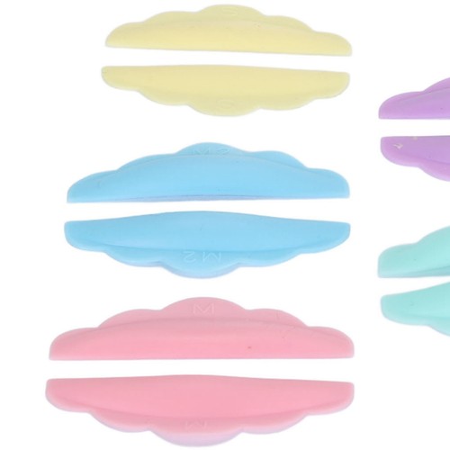 25 Pair Lash Lift Pads 5 Sizes Skin Friendly Silicone Eyelash Perming Pads - Picture 12 of 12