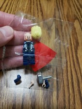 Thor Minifigure With Cape And Hammer New And Sealed Justice League Lego