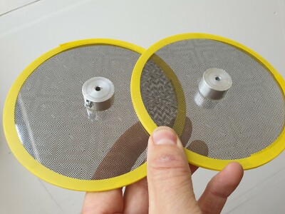 2X BUBBLE VISION 6 Zoll CONCENTRIC SQUARES Rad für Optikinetik Solar 250.575 