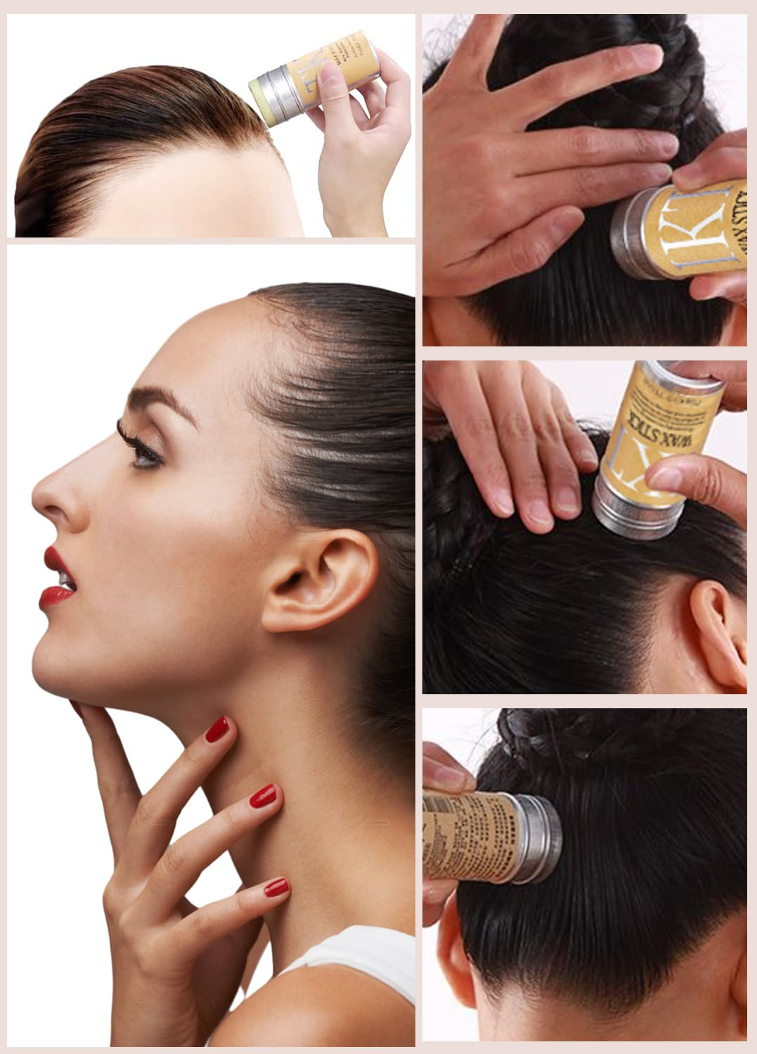 AnWoor Hair Wax Stick, Wax Stick for Hair, Hair Wax Stick for Women