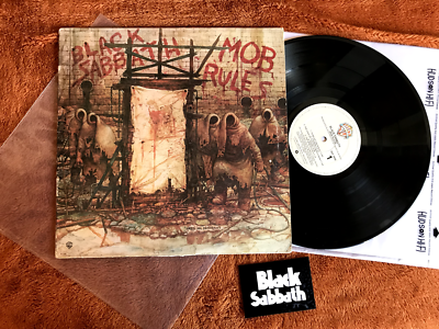 その他 LP Black Sabbath Mob Rules BSK3605 WARNER BROS /00260 BLACK SABBATH MOB RULES LP Orig RECORD 1981 WARNER BROS BSK 3605 w