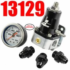 Aeromotive 13129 EFI Bypass Regulator TO 1000 HP combo Gauge Fittings   339 SOLD
