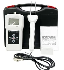 Digital Foam Moisture Meter Sponge Moisture Tester with 0.8-80% Accuracy ±0.5