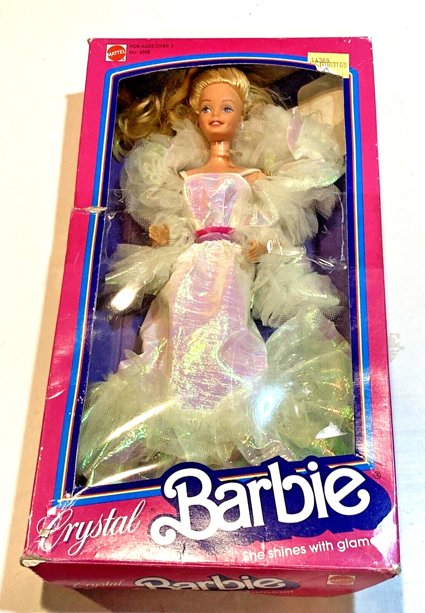 CRYSTAL BARBIE DOLL 1983 Mattel 4598 She Shines With, 48 OFF