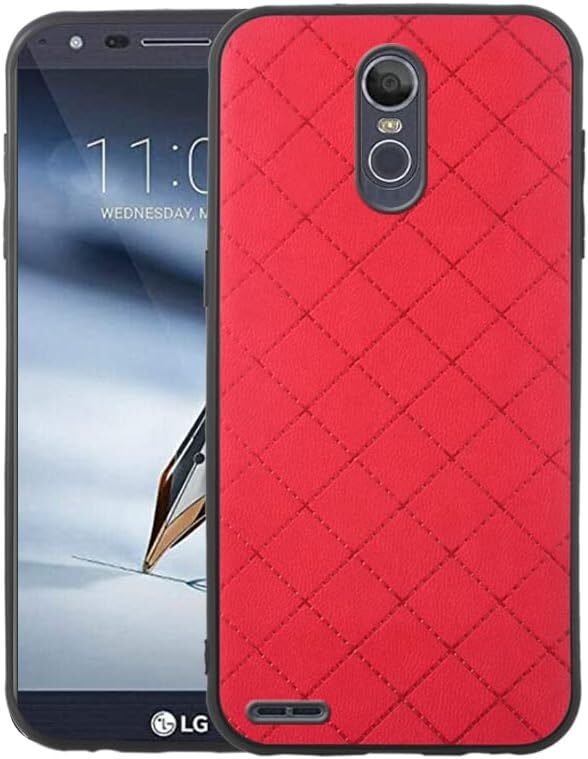 Compatible with LG Stylo 3 Stylo3 Plus Case Rugged Thin Cell Accessories Anti-Sl