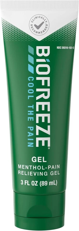 BiOFREEZE COOL THE PAIN FAST ACTING MENTHOL-PAIN RELIEF GEL 3 FL OZ (89mL) - Image 2 of 4