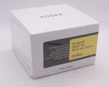COSRX SNAIL 92 Advanced All in One Cream 3.52oz/100g NIB