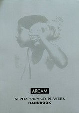 Arcam Alpha 7/8/9 Lettore CD Compact Disc Istruzioni Uso MANUALE UTENTE