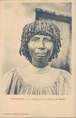 MADAGASCAR Betsileo hairstyle 1910s PC