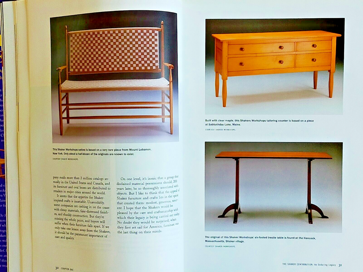 The Shaker Legacy: Perspectives on an Enduring Furniture Style