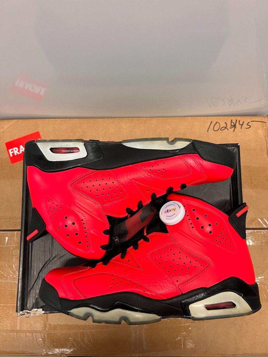 Nike Air Jordan 6 Retro Infrared 23 Toro 384664-623 Size 9.5 Nike Air Jordan 6 Retro Infrared 23 Toro 384664-623 Size 9.5