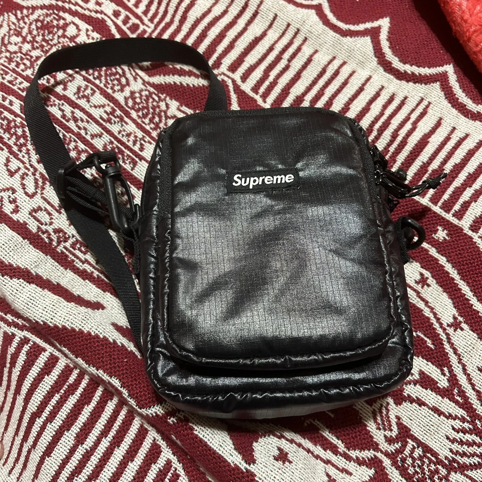 Supreme   Sac bandoulière (FW17)   Noir   Occasion